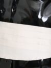 Dolce & Gabbana Cummerbund Elegant din Mătase Alb cu Model - imagine 4