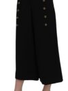 Pantaloni din lână cu talie înaltă și picior larg Dolce & Gabbana - imagine 4