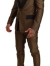 Costum Elegant cu Model Galben în Trei Piese Dolce & Gabbana - imagine 8