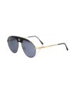 Ochelari de soare Frankie Morello cu lentile gri fum - imagine 2