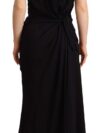 Rochie midi din mătase fără bretele Dolce & Gabbana - imagine 4