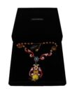 Colier statement cu cristale multicolore Dolce & Gabbana - imagine 6