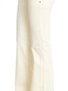Costume National Jeans cu Croi Evazat Off-White - imagine 2