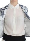 Christian Pellizzari Sacou Elegant Bicolor Albastru - imagine 7
