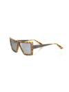 Ochelari de soare Frankie Morello Chic cu model țestoasă - imagine 2