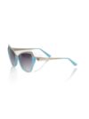 Ochelari de soare Frankie Morello Cat Eye Chic cu Accente Metalice - imagine 2