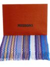 Missoni Eșarfă de lux cu model geometric și ciucuri - imagine 4