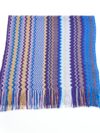 Missoni Eșarfă de lux cu model geometric și ciucuri - imagine 6