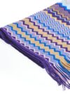 Missoni Eșarfă de lux cu model geometric și ciucuri - imagine 7