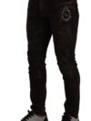 Dolce & Gabbana Eleganță Denim Distressed Svelte - imagine 2