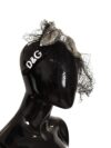 Diademă Designer Dolce & Gabbana cu Paiete Negre Glamuroase - imagine 2