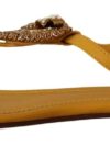 Sandale plate T-Strap cu inimă Dolce & Gabbana - imagine 6