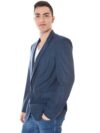 Calvin Klein Sacou Elegant din Amestec de Lână cu Detalii Contrastante - imagine 2