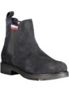 Botine Chic Albastre Tommy Hilfiger cu Accente de Logo - imagine 2