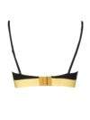 Calvin Klein Sutien Bralette Negru din Bumbac pentru Femei - imagine 2