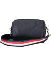 Geantă de umăr Tommy Hilfiger albastră chic cu detalii contrastante - imagine 2