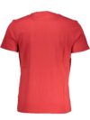 Tricou Napapijri din Bumbac Roșu Vibrant cu Print Iconic - imagine 2