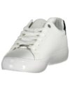 Adidași Calvin Klein Albi Eleganți cu Șireturi Contrastante - imagine 3