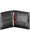 Portofel bifold negru elegant Tommy Hilfiger cu compartiment pentru monede - imagine 3
