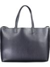 Geantă de umăr elegantă Tommy Hilfiger albastră cu pochetă - imagine 2