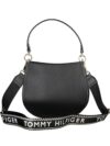 Geantă elegantă neagră Tommy Hilfiger cu detalii contrastante - imagine 2