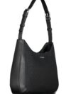 Calvin Klein Geantă de umăr elegantă neagră din materiale reciclate - imagine 3