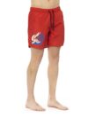 Bikkembergs Costum de baie Rosso Red - imagine 2