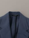Dolce & Gabbana Sacou Elegant din In cu Un Rând de Nasturi - imagine 6