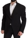 Dolce & Gabbana Sacou Elegant din Lână cu Un Rând de Nasturi - imagine 5