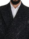 Dolce & Gabbana Sacou din lână cu model elegant, cu două rânduri de nasturi - imagine 5