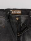 Jeanși eleganți slim fit gri de la John Galliano - imagine 5