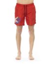 Bikkembergs Costum de baie Rosso Red - imagine 4