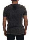 Dolce & Gabbana Tricou Gri din Bumbac cu Logo DG Decolorat - imagine 3