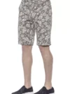 PT Torino Pantaloni Bermuda Verzi cu Model Elegant - imagine 2