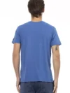 Trussardi Action Tricou Elegant cu Decupaj în V și Print Chic - imagine 3