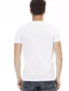 Trussardi Action Tricou Elegant V-Neck cu Mâneci Scurte - imagine 3