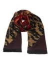 Cavalli Class Exotic Animalier Fantasy Logo Scarf - imagine 3