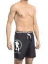 Bikkembergs Șorturi de baie stratificate elegante cu detalii logo - imagine 2