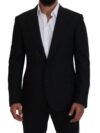 Dolce & Gabbana Sacou Elegant din Amestec de Lână cu Un Rând de Nasturi - imagine 5