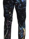 Pantaloni din denim Dolce & Gabbana cu imprimeu colorat - imagine 3