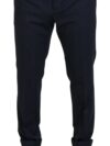 Costum Slim Fit Albastru Martini Bărbați Dolce & Gabbana - imagine 3