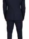 Costum Slim Fit Albastru Martini Bărbați Dolce & Gabbana - imagine 7