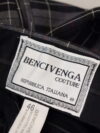 Pantaloni Chino din Lână Gri În Carouri BENCIVENGA Elegant - imagine 5