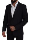 Dolce & Gabbana Sacou Formal Elegant Martini Negru - imagine 5