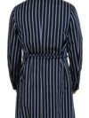 Rochie de mătase cu dungi elegante Dolce & Gabbana - imagine 3