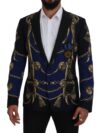 Dolce & Gabbana Blazer Martini Multicolor Elegant - imagine 5