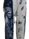 Pantaloni din denim eleganți cu croi lejer Dolce & Gabbana cu imprimeu unic - imagine 2