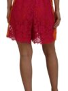Shorts din dantelă elegante Dolce & Gabbana cu talie înaltă în tonuri duale - imagine 3