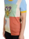 Tricou Dolce & Gabbana din bumbac cu imprimeu patchwork - imagine 6
