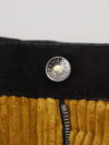 Pantaloni eleganți negri Dolce & Gabbana cu accente galbene - imagine 6